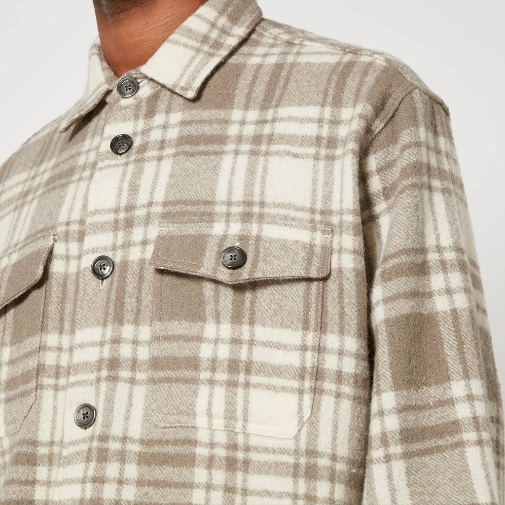 AMI Paris Wool Overshirt - S